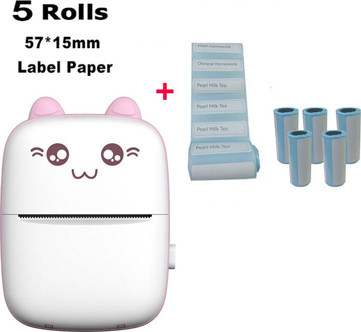 Thermal printer Portable Mini Inkless Thermal Printer