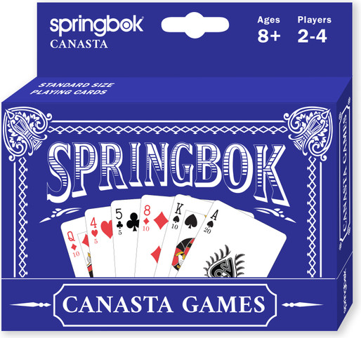 Springbok Canasta Playing Cards Game Set