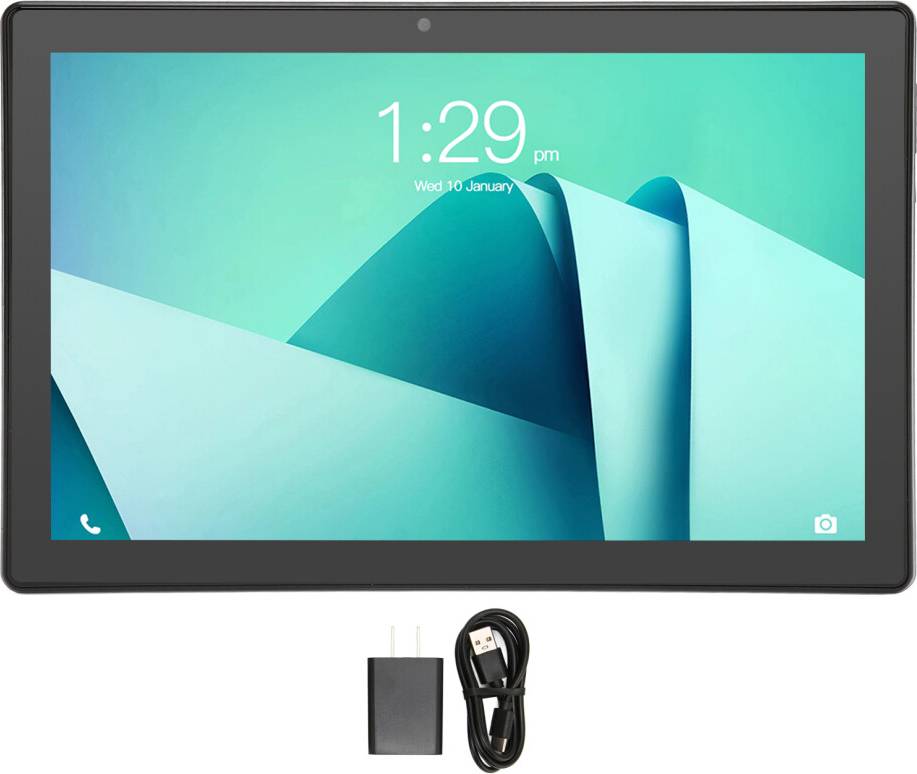 10-Tommer IPS Android-Octa-Core-Tablet - Sort