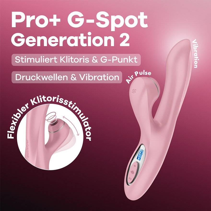 Satisfyer pro Sexleksaker Satisfyer Pro G-Spot Rose Rosa