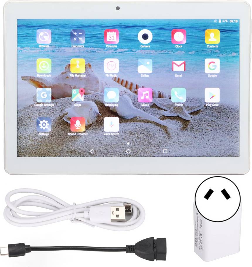 Android-Tablet med IPS-Skærm, Octa-Core-Processor og Wi-Fi