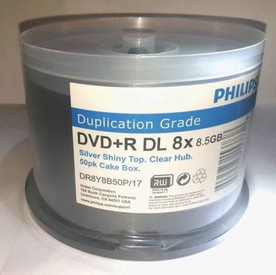 Philips DVD+R DL Dual Layer Pack