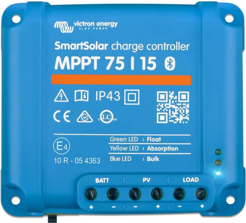 Victron smartsolar mppt Victron Energy SmartSolar MPPT Solar Charge Controller Bluetooth