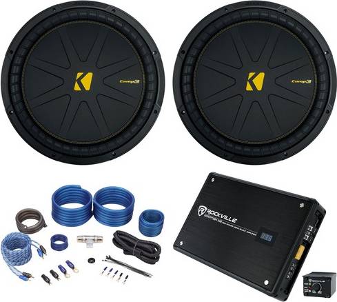 Car subwoofers Kicker Compc 15 DVC Car Subwoofers Kit