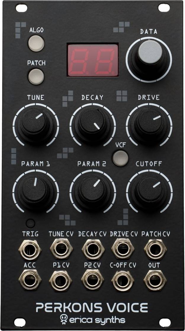 Eurorack Erica Synths Perkons Voice Drum Machine Module