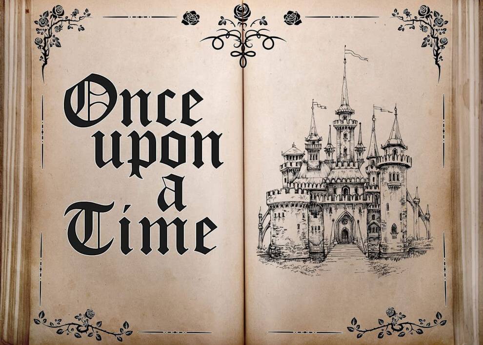 7X5FT Fairy Tale Backdrop