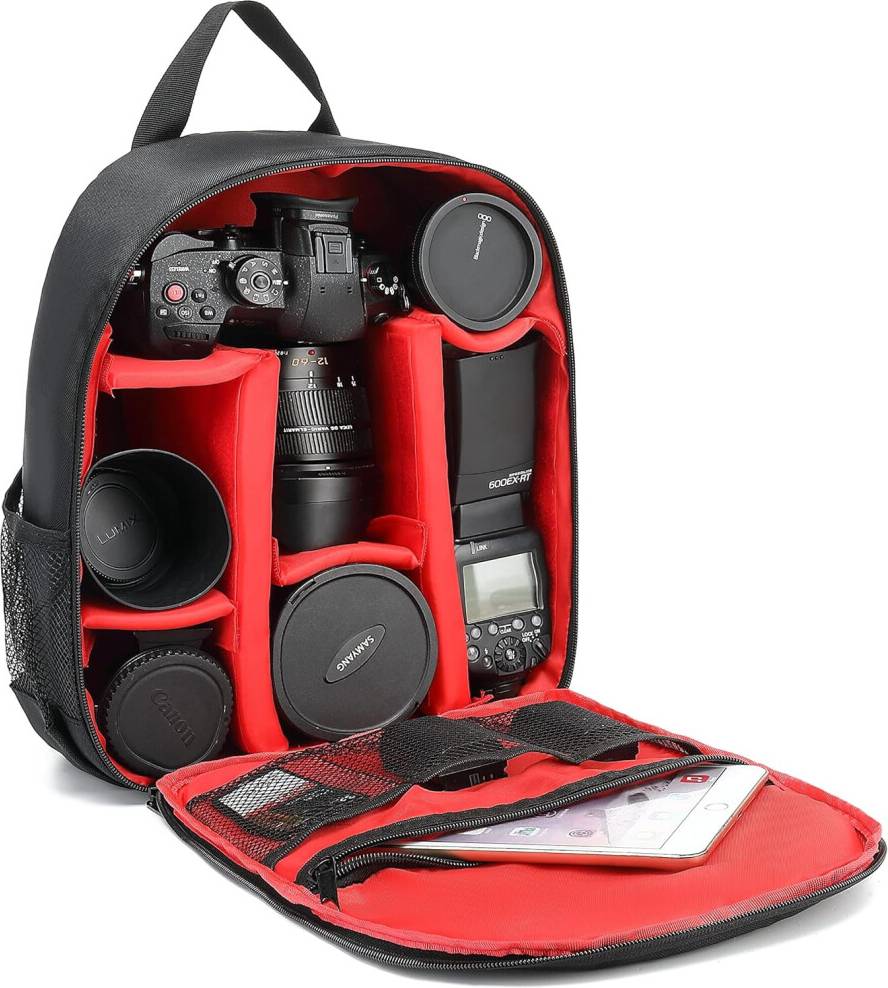 Digital DSLR Camera Waterproof Sling Backpack
