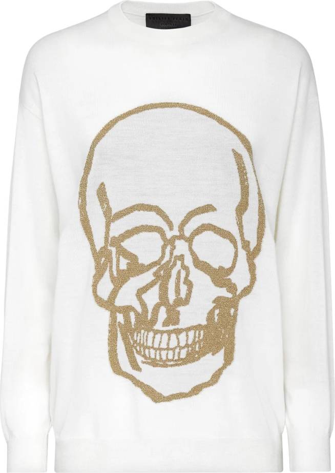 Philipp Plein Rund Halsringning Med Pullover