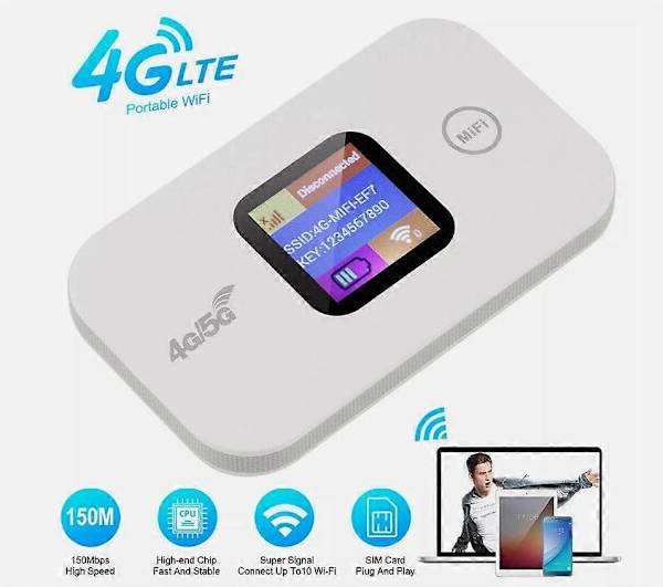 Portable 4G LTE Wi-Fi Router
