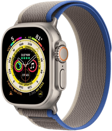 Apple watch ultra loop Apple Watch Ultra 4G Titanium Trail Loop
