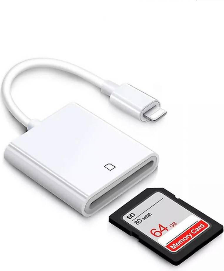 Apple lightning sd card Lightning To SD Card Camera Reader