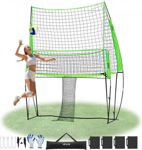 VEVOR Portable Volleyball Training Net System