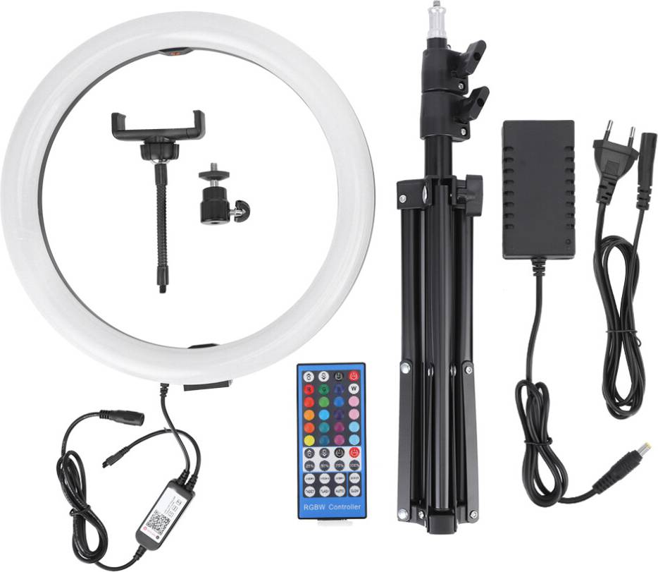 RGB LED Ring Light With Wireless Remote