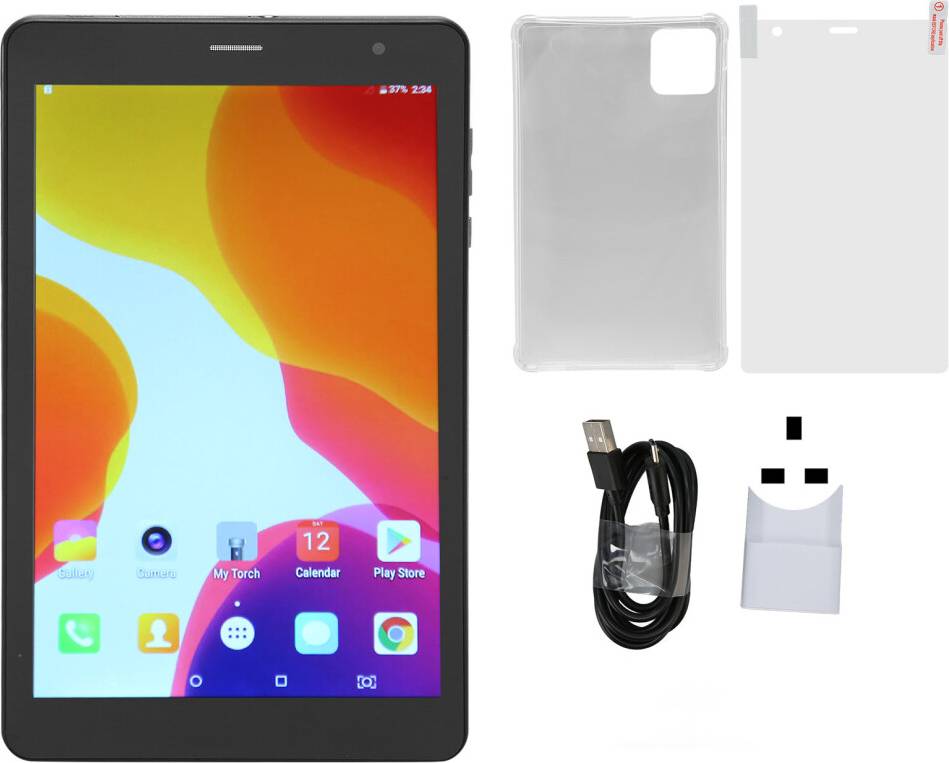 Android tablet 8 Android-Tablet IPS 8 Tommer 8 GB RAM - Sort