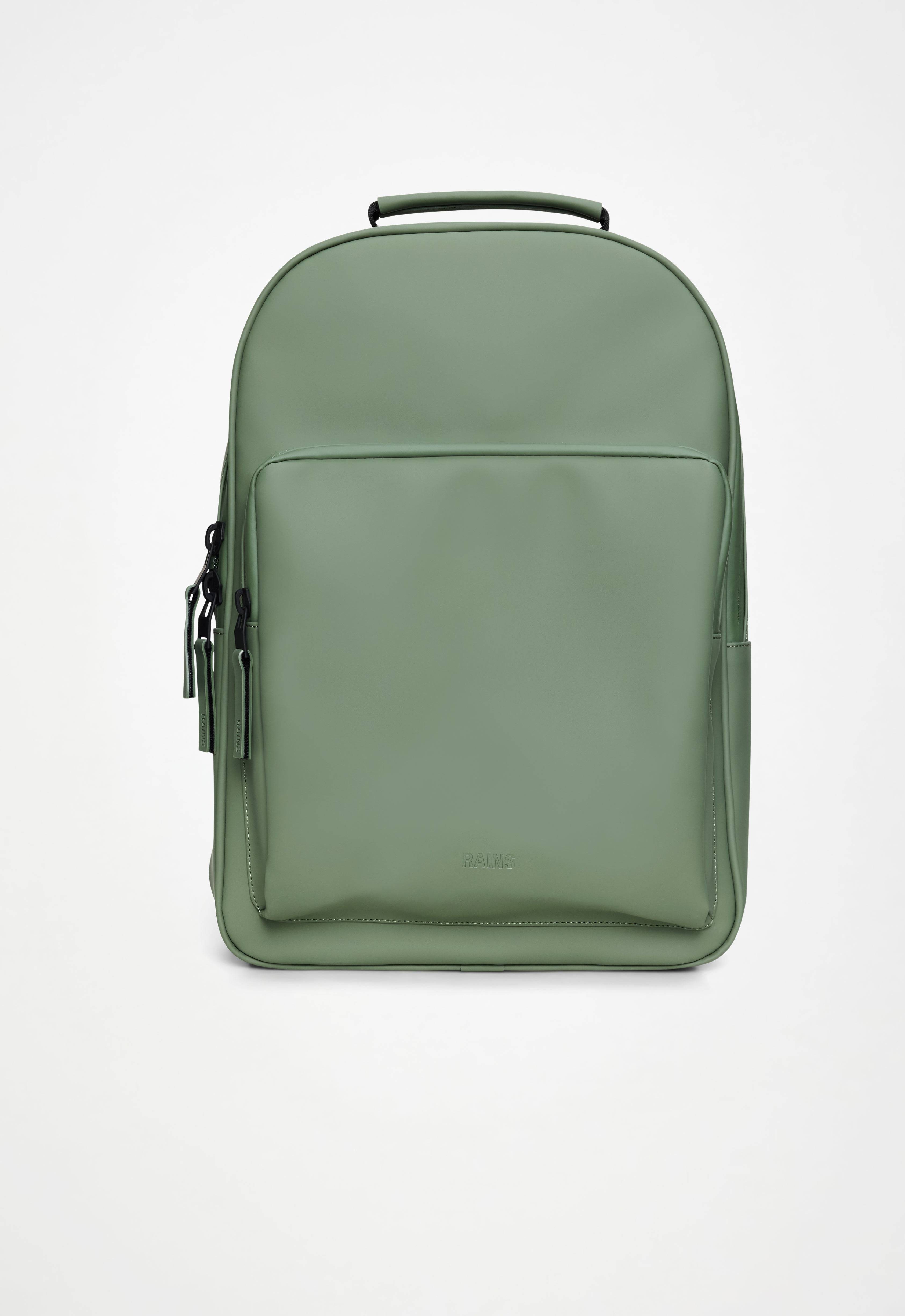Rains Book Daypack Large Rygsæk - Grøn