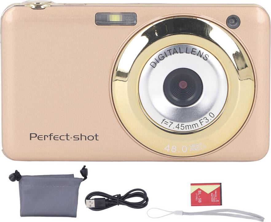 Compact Digital Camera 2.7in LCD Screen