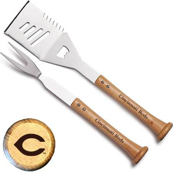 Bbq tools set Baseball BBQ Cincinnati Reds Turn Two Combo Set
