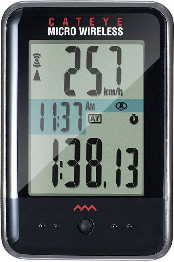 Cateye Micro Wireless Computer Black