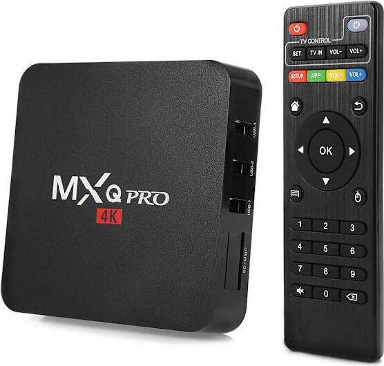 MXQ Pro 4K Smart TV Box Android 10