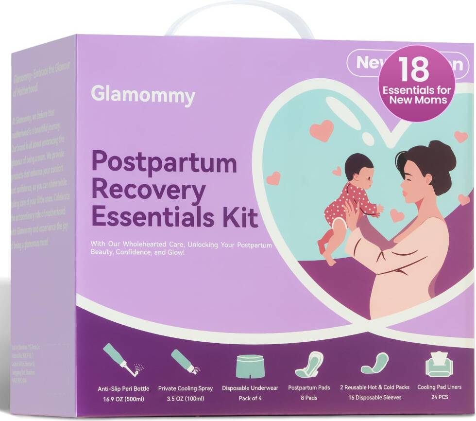 Glamommy Postpartum Recovery Essentials Kit