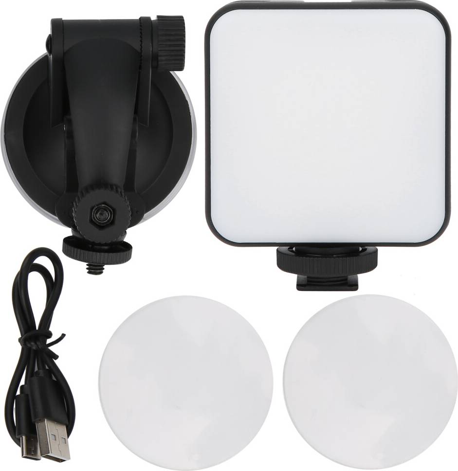 Dimmable LED Selfie Vlog Light