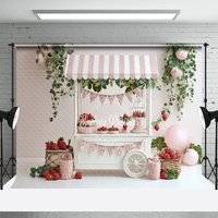 Photo backdrop stand Aperturee Spring Strawberry Stand Photography Backdrop