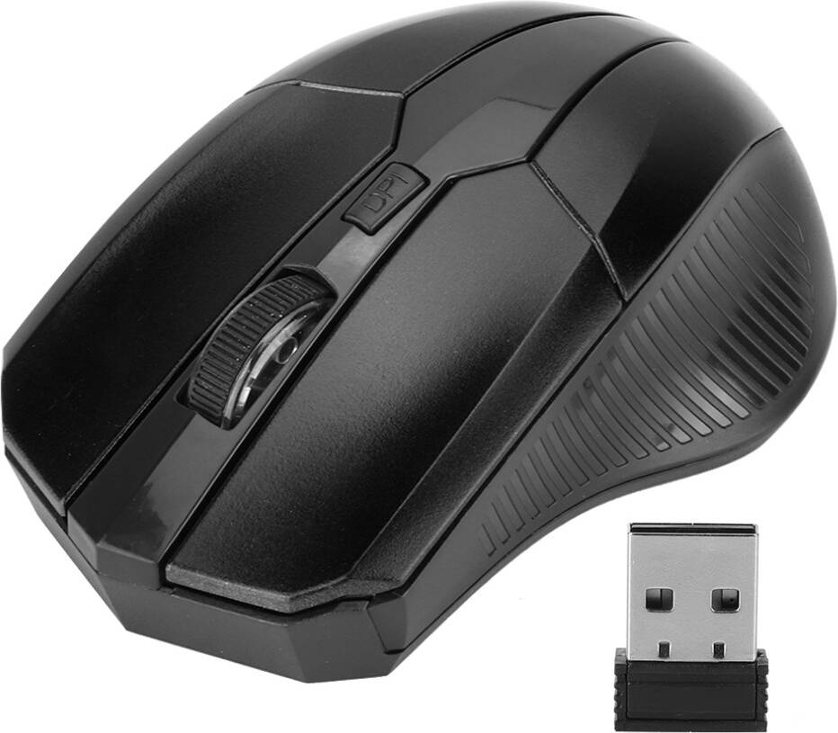 Wireless Optical Mouse with USB Receiver