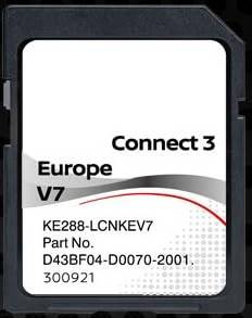 Europe map GPS Navigation SD Card Europe Map Update V7