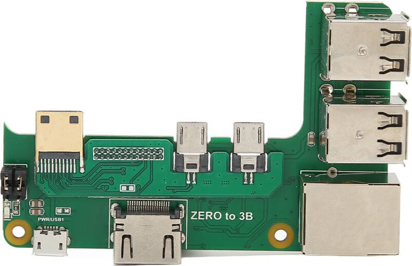 Raspberry pi zero 2w Expansion Board Raspberry Pi Zero 2W USB2.0 RJ45 Network