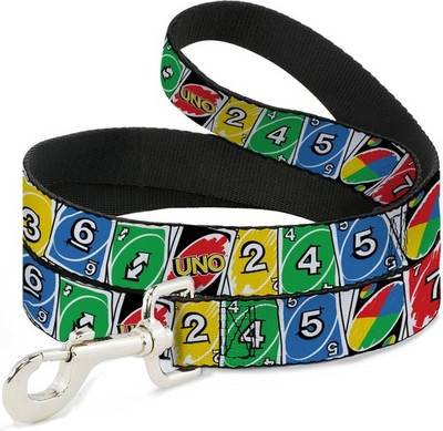 Dog Leash Cards Lineup Stack Multi Color Narrow 0.5