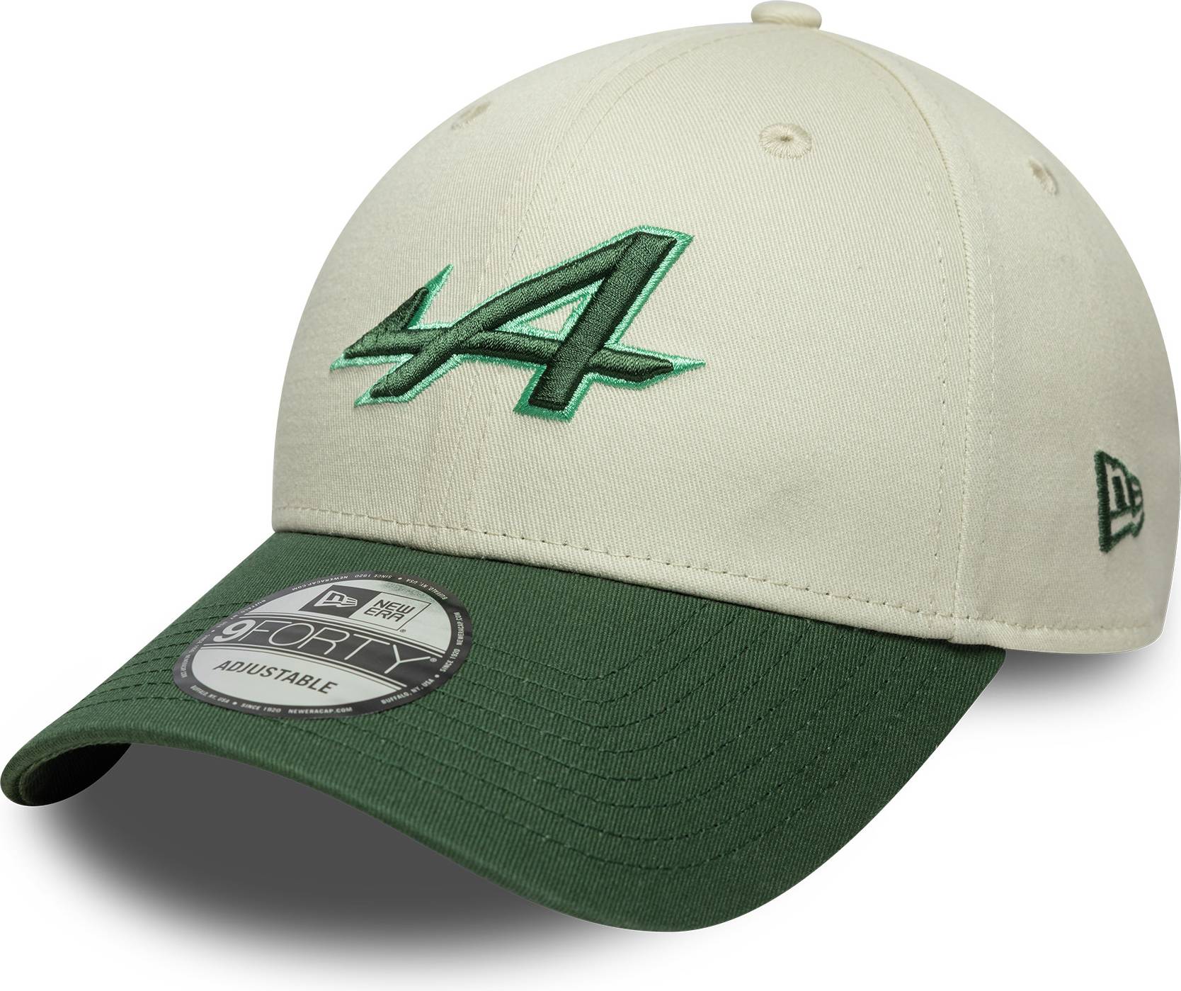 New Era 9Forty Strapback Cap Alpine Racing Beige