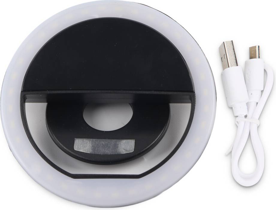 Klipsbar LED Ringlys Med Blød Belysning
