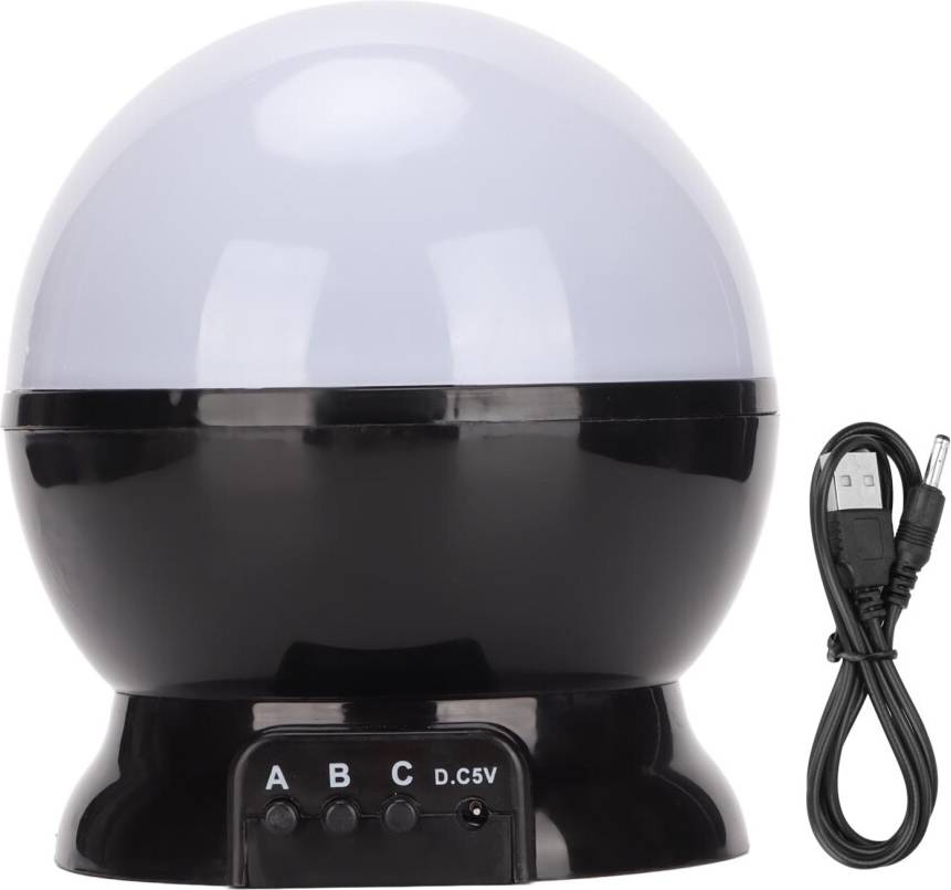 Star Projector with 360 Degree Rotation LED Bulbs Night Light