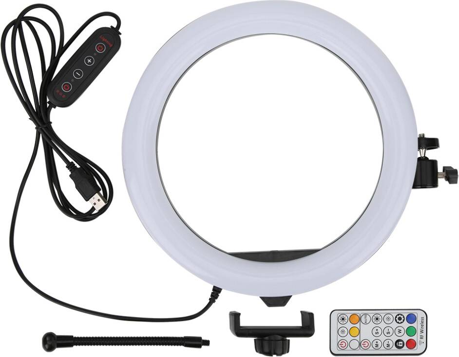 LED Selfie Ringlys Med 3 Tilstande