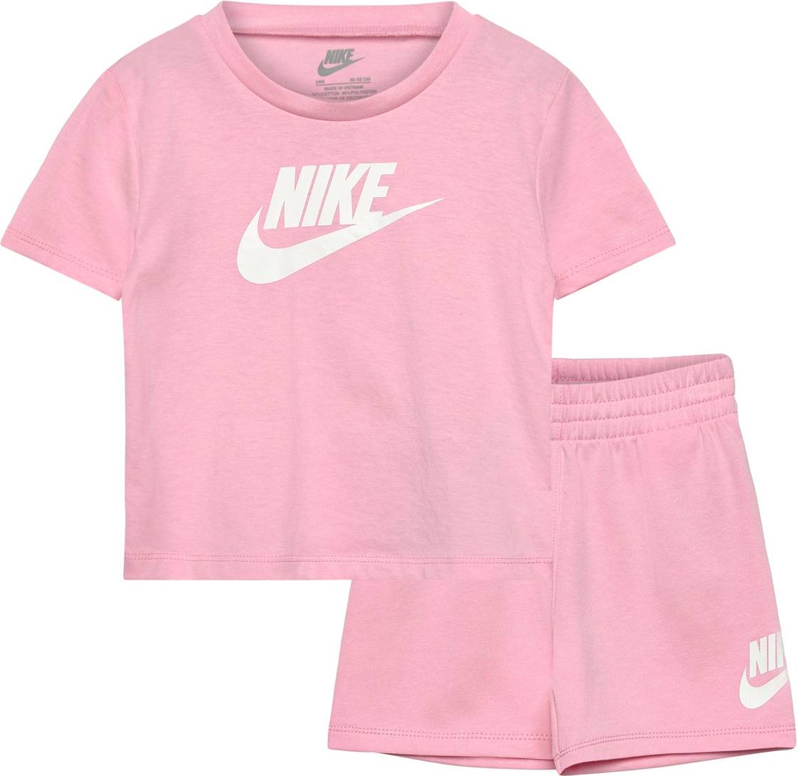 Nike Ks-Knit Short Set - Rosa