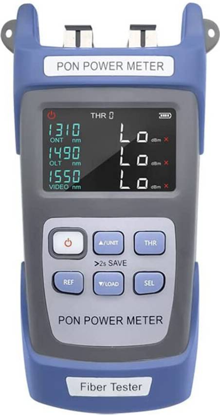 Saudism TM581 Pon Power Meter SC Optical Fiber Tester