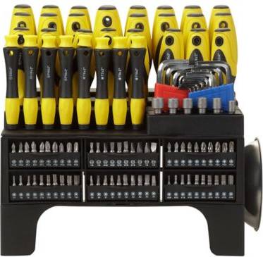 JobSmart 115 pc Screwdriver Set Tool Kit