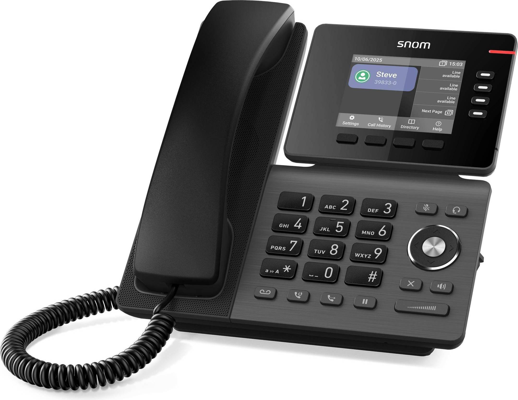 Ip telefon Snom D810W IP Telefon Sort IPS