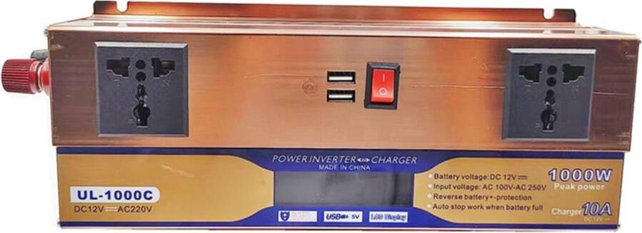 1000W Power Inverter Solar Off Grid Hybrid USB