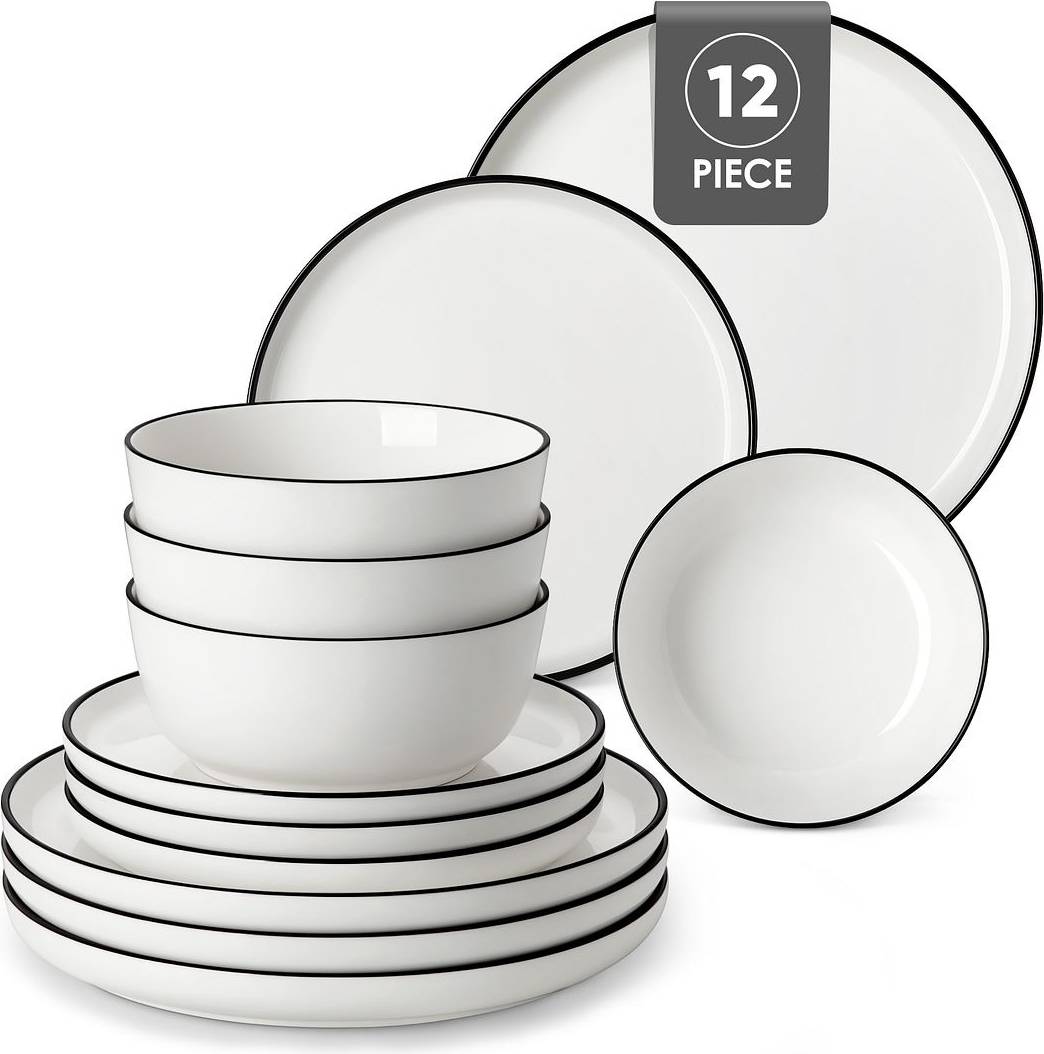 Mina Versatility Porcelain Dinnerware Set Service