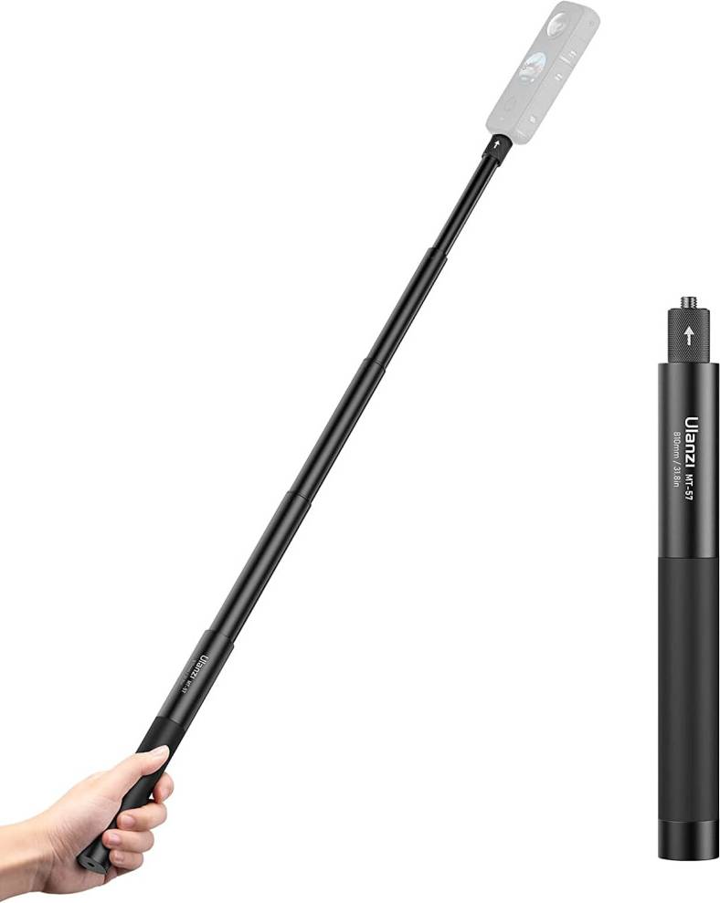 Insta360 invisible selfie stick 31.89 Inch Extension Pole Insta360 Camera