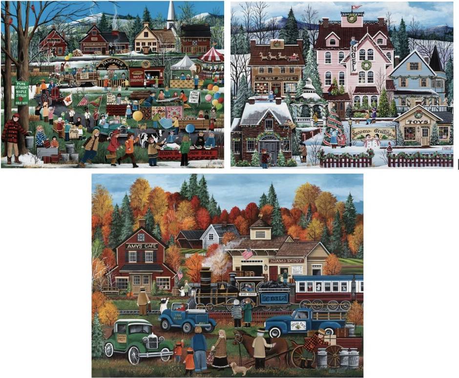 Bits and Pieces Value Set Three Jigsaw Puzzles