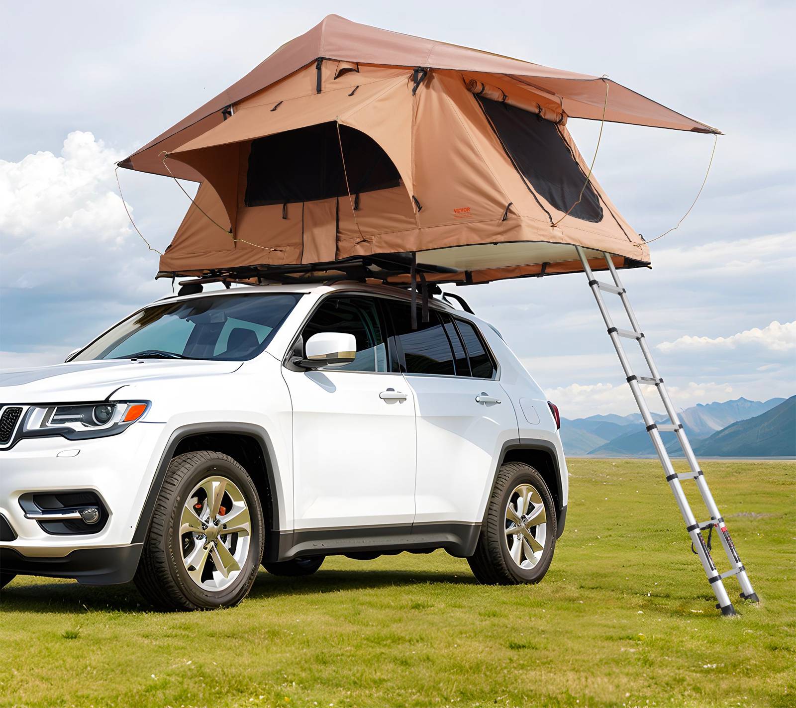 VEVOR Rooftop Tent Foldable Waterproof PVC