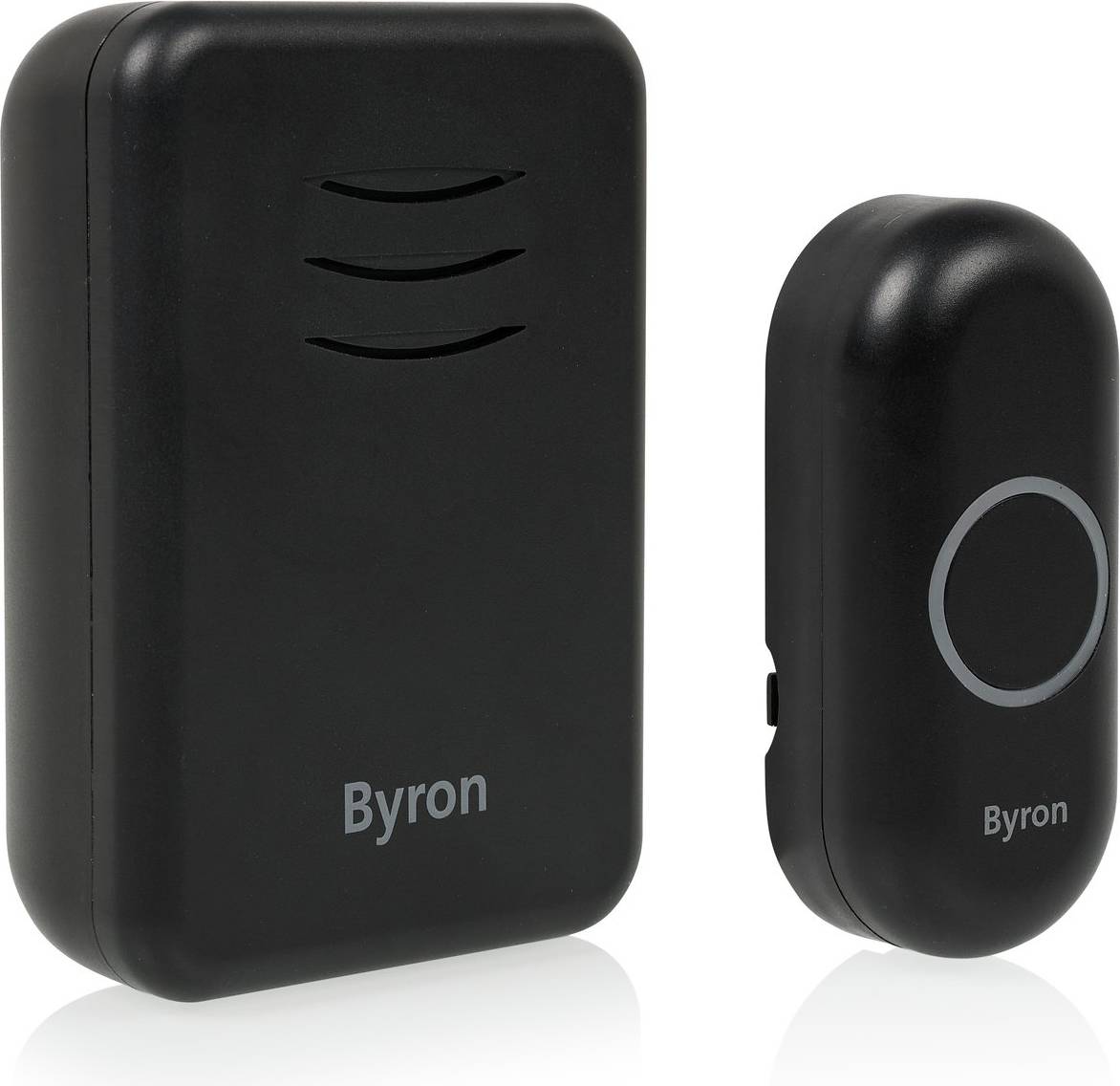 Plug-In Wireless Doorbell Set Black