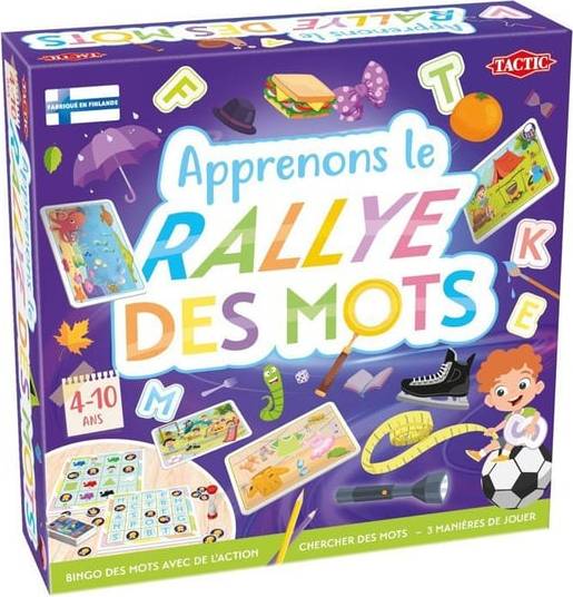 Gioco Da Tavolo Apprenons Rally Parole Educativo