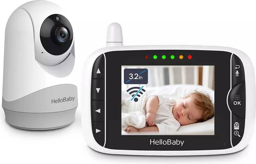 3.2 Inch Video Baby Monitor HB6232