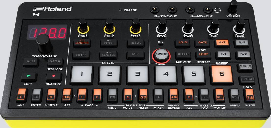 Roland P-6 AIRA Compact Creative Sampler
