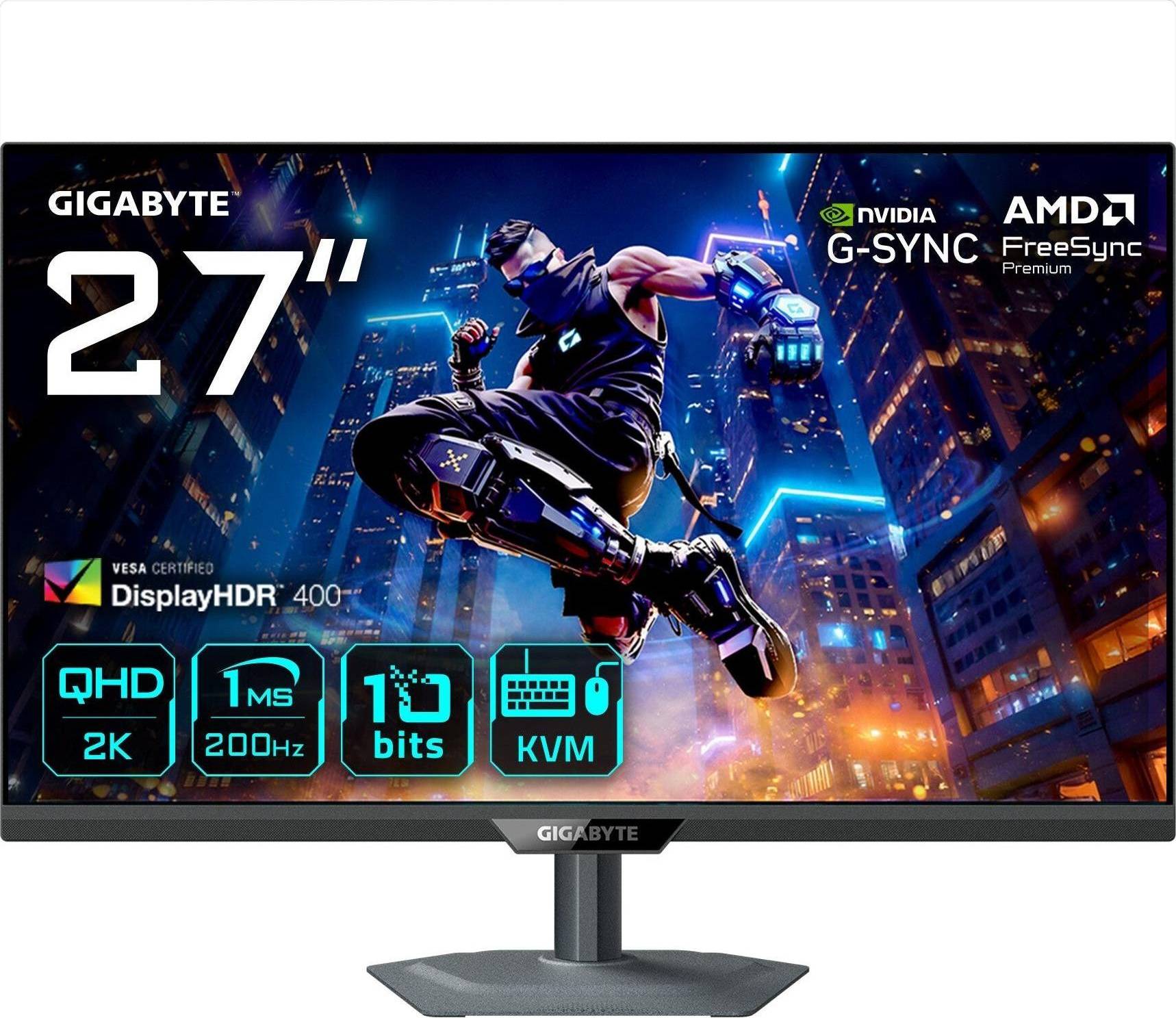 27 Inch M27Q2 QD KVM Switch Monitor