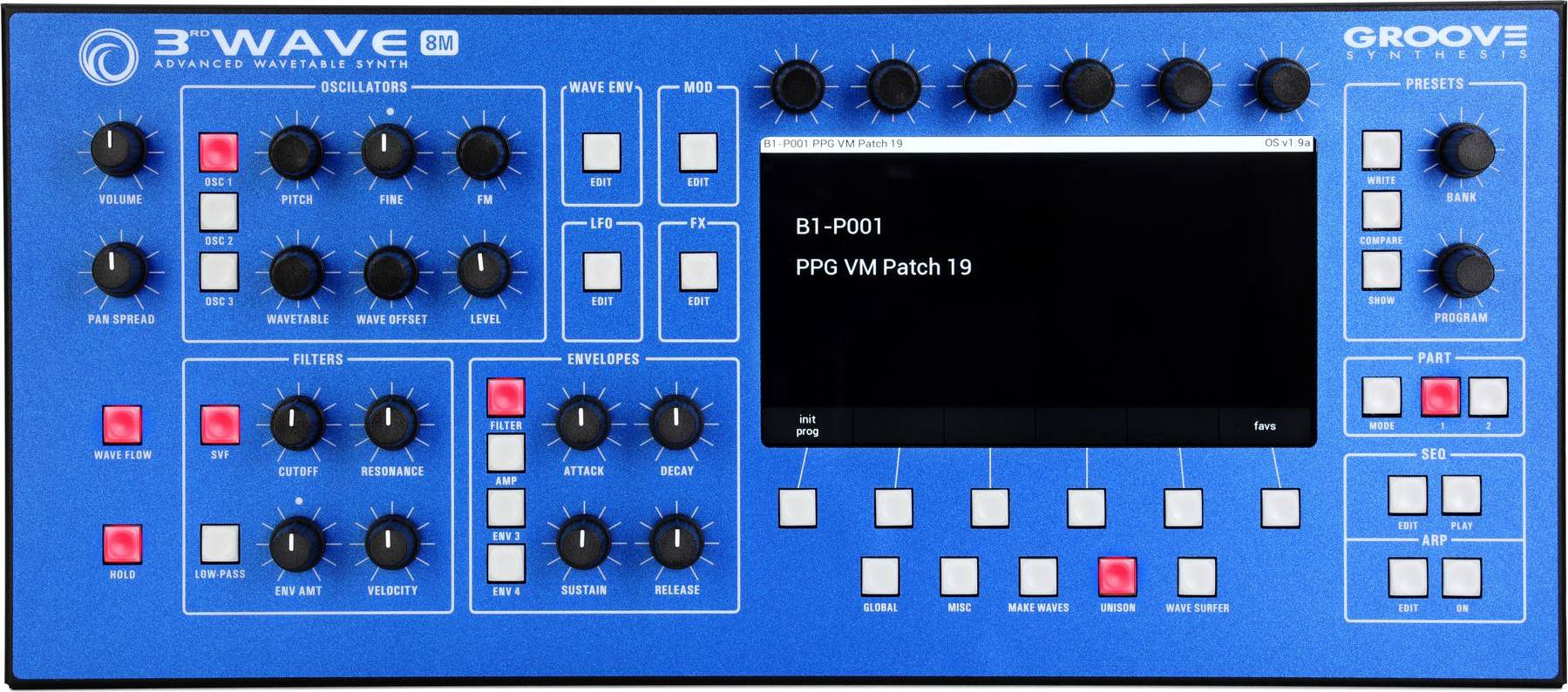 Groove Synthesis 3rd Wave 8M Desktop Synthesizer Module