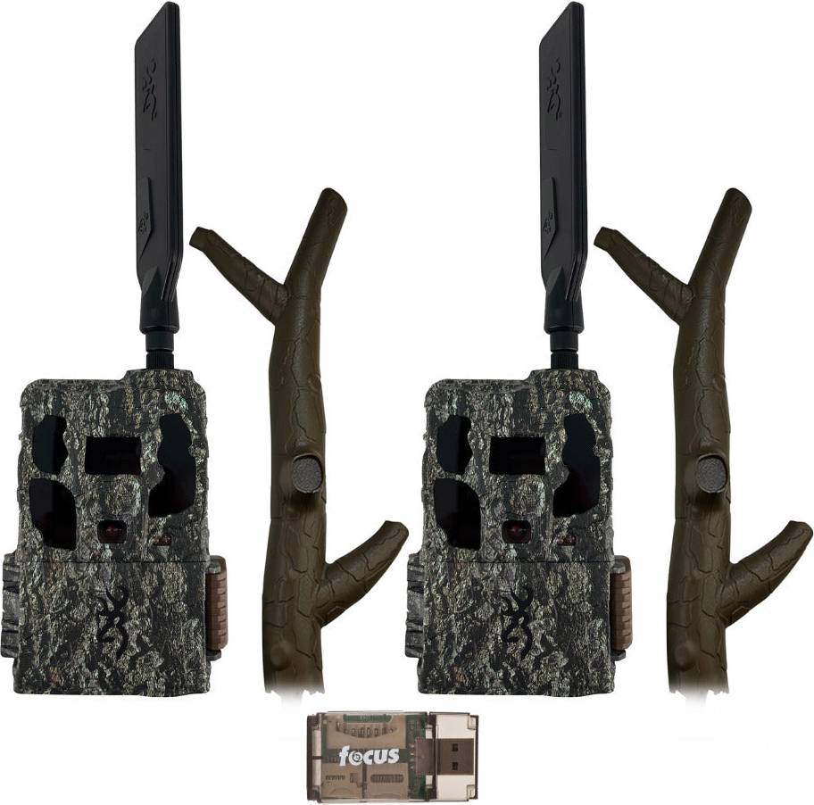 Browning Trail Camera Defender 46MP HD AI Wireless Pro Scout Max Bundle
